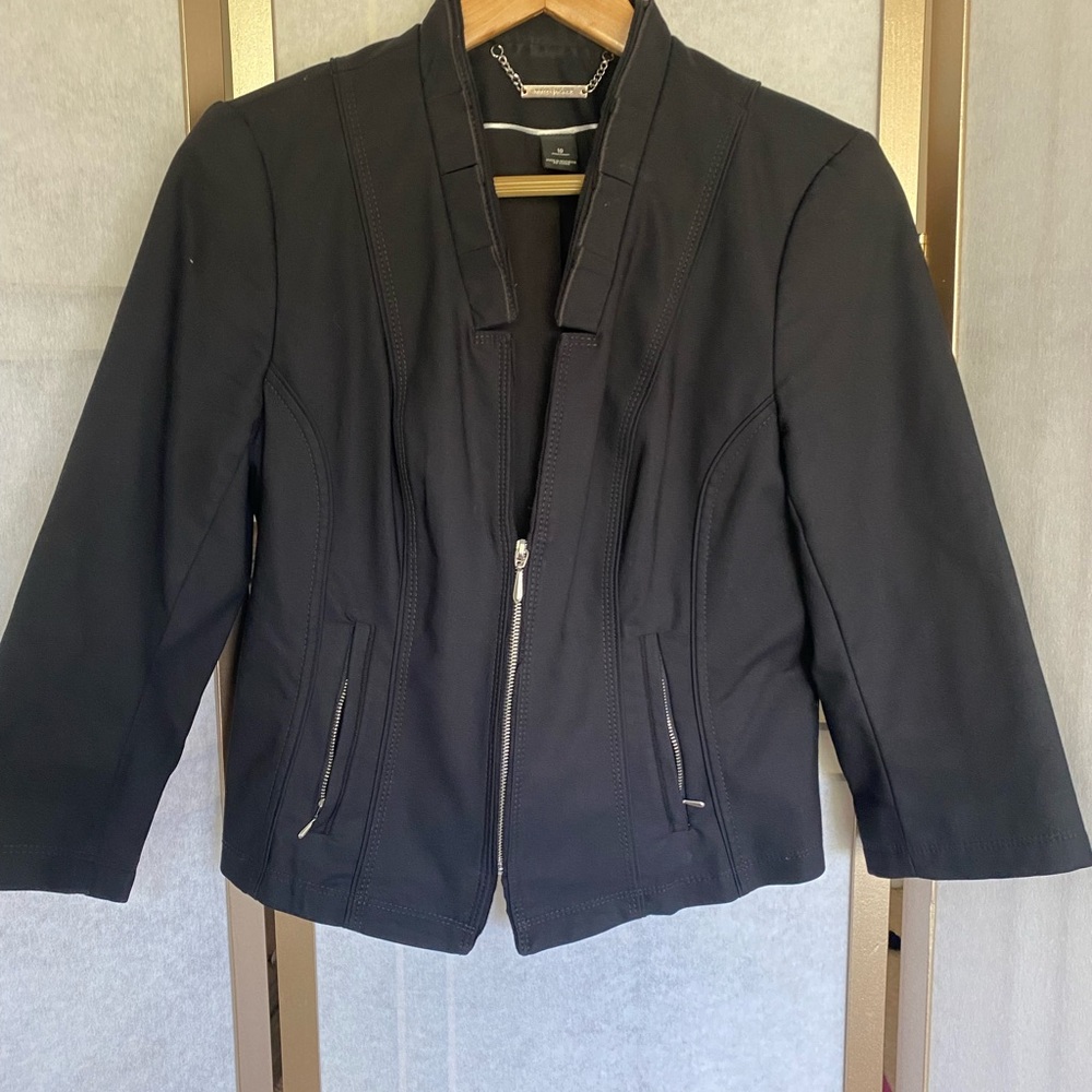 White House Black Market black Jacket